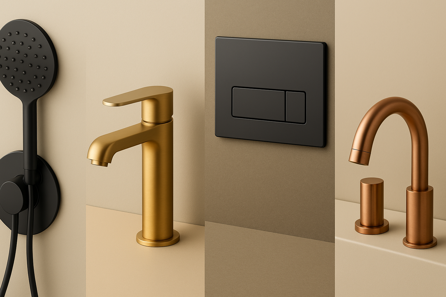 Bathroom Fittings Finish Guide: Latest Trends You Should Know